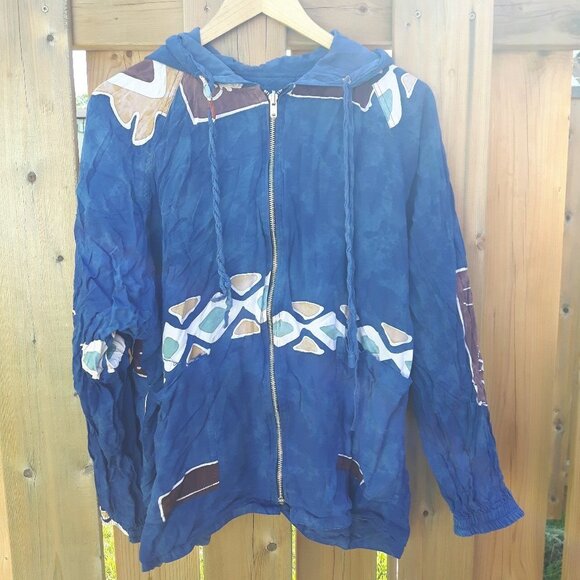 Beautiful Bayou Wear Tribal print Reversible M - Picture 1 of 6